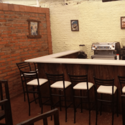 Cheers Corner Bars / Double Wooden Bar Pinewood Covered Restaurant, Bar Counter Furniture